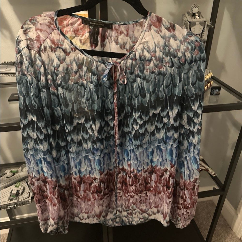 Sheer blouse